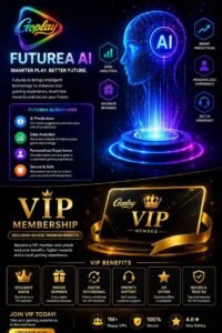 GoPlay 11 app dashboard showing gaming and earning options