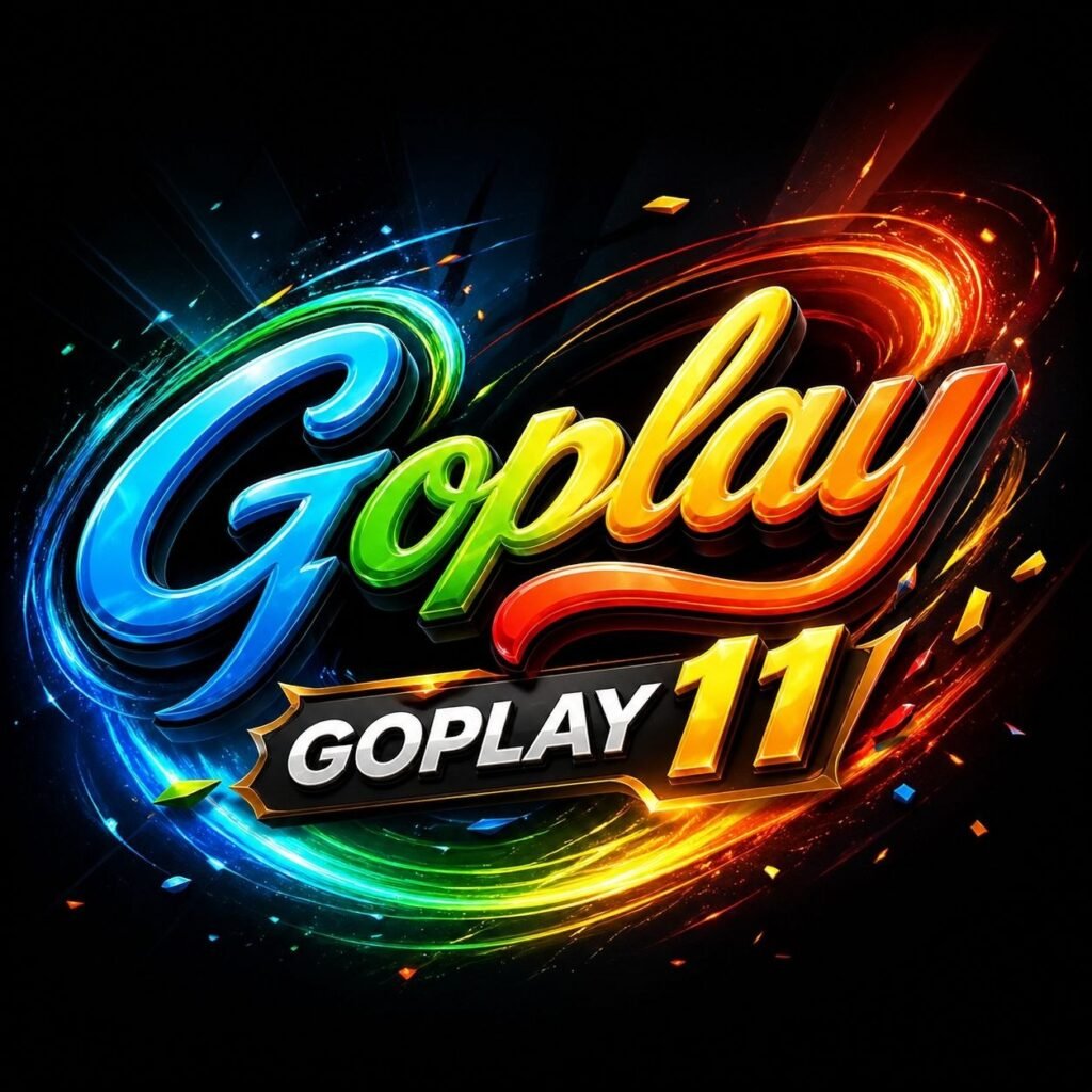 Goplay 11 app interface showing IPL cricket fantasy gameplay
